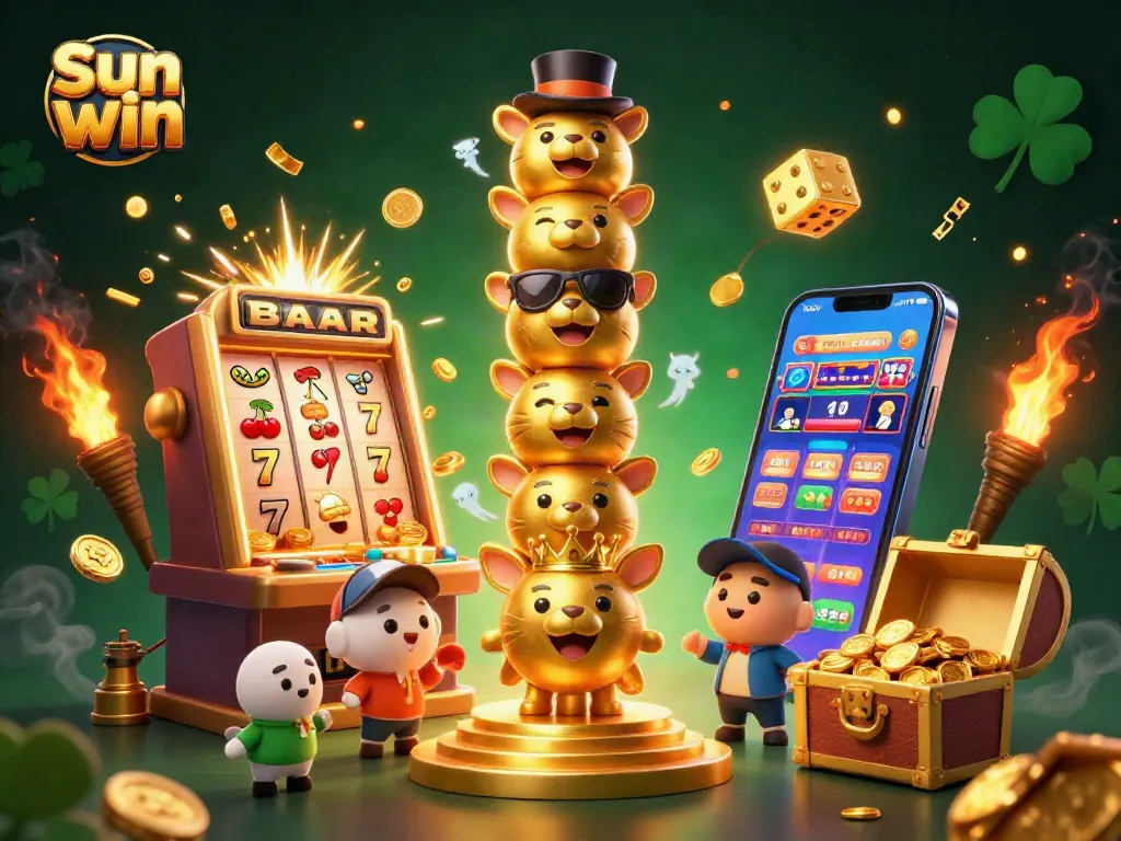 Engage with Sun win's vibrant gaming experience through exciting slots and dynamic animations.